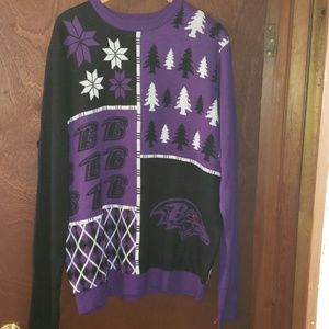 Preowned Baltimore Ravens Sweater